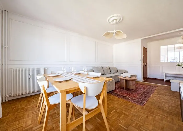 Apartment Loft Lumineux Avec Netflix & Parking Prive, Proche Centre Dijon